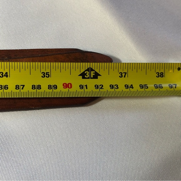 Women’s Hand stained Latitan Leather Belt Size 30
